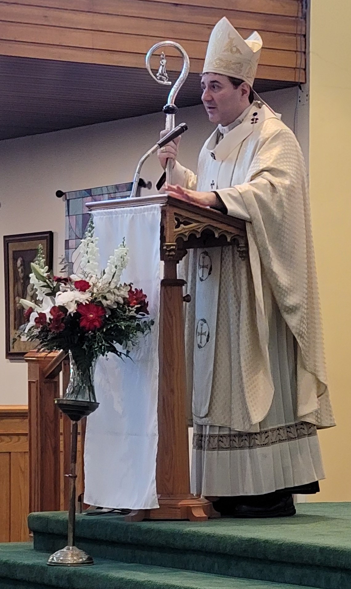 Archbishop's  Homily at our Parich